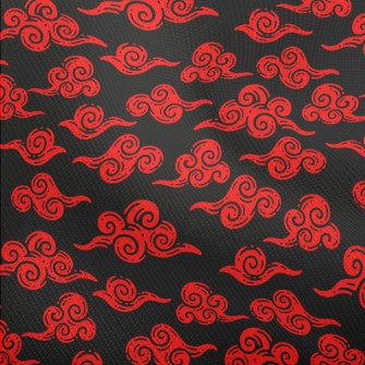 Retro Red Clouds Dobby