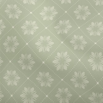 Elegant Green Diamond Dobby
