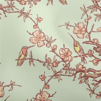 Hand Drawn Hummingbird And Che Dobby