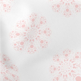 Pink Kaleidoscope Pattern Stretch Ponte