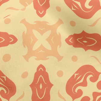 Three Color Graffiti Pattern Micro Fleece