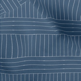 Japanese Traditional Lines Micro Fleece