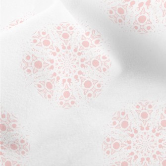 Pink Kaleidoscope Pattern Micro Fleece