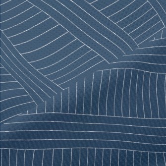 Japanese Traditional Lines Piqué