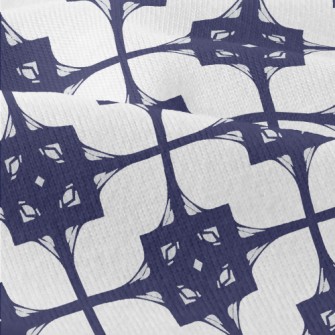 Blue Mosaic Decoration Modern Jersey