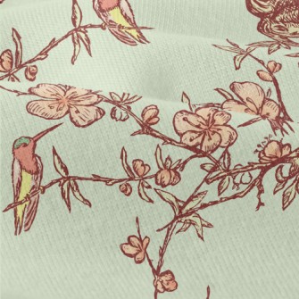 Hand Drawn Hummingbird And Che Modern Jersey