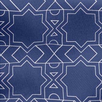 Exotic Geometric Patterns Jersey Backed Fleece
