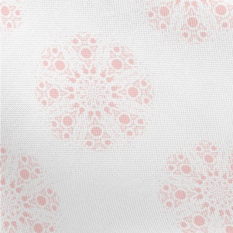 Pink Kaleidoscope Pattern Pongee