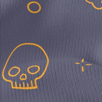 Cute Line Bones Stretch Jersey