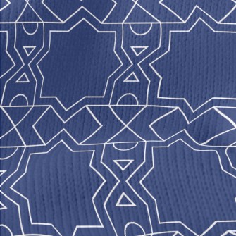 Exotic Geometric Patterns Stretch Jersey