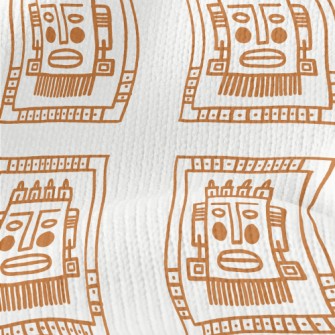 Aztec Graffiti Stretch Jersey