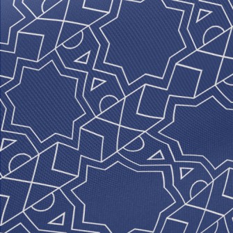 Exotic Geometric Patterns Midweight Cotton Poplin