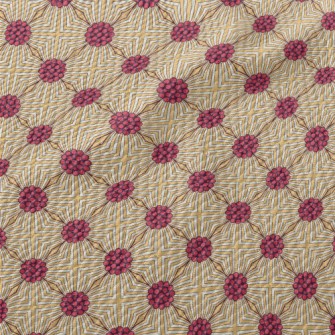 Beautiful Geometric Patterns Birdseye Piqué