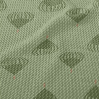 Exotic Shape Light Birdseye Piqué