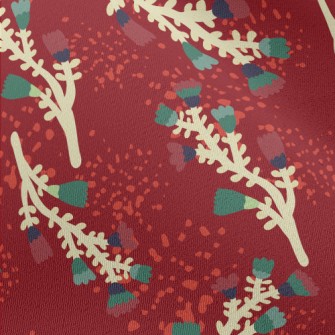 Children's Hand-painted Fl Chiffon