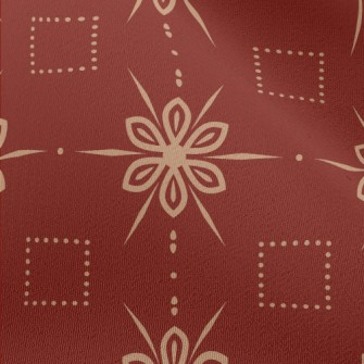 Chinese Abstract Pattern Chiffon