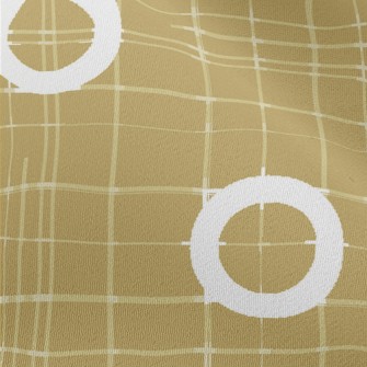 Simple Circle Pattern Chiffon