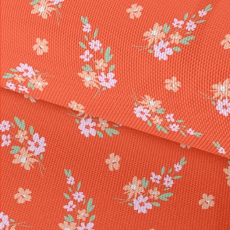 Cute Colorful Flowers Waterproof Oxford