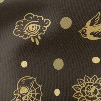 Complex Element Pattern Waterproof Canvas