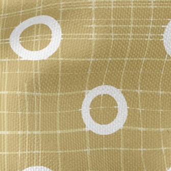 Simple Circle Pattern Waterproof Canvas