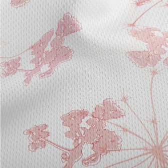 Flying Dandelion Seeds Athletic Mesh Flat Back