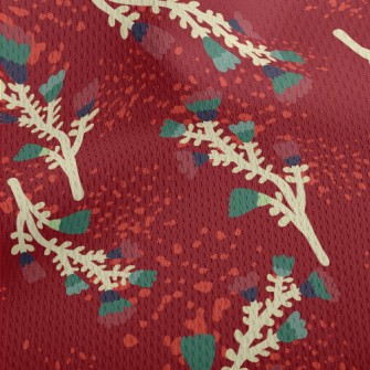 Children's Hand-painted Fl Athletic Mesh Flat Back