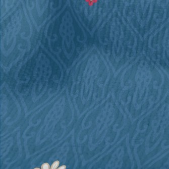 Flower Decorative Pattern Terry