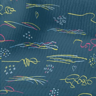 Color Line Graffiti Terry