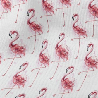 Watercolor Flamingo Terry