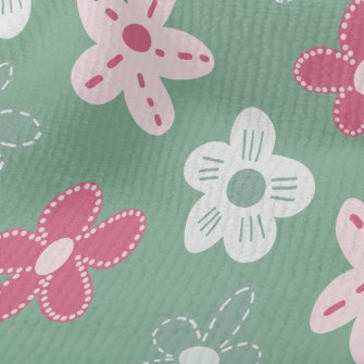 Graffiti Cute Flowers Terry