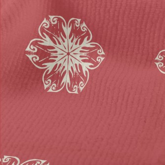 Creative Retro Snowflakes Terry