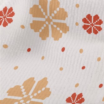 Hand Painted Flowers Terry