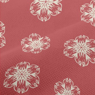 Gorgeous Flower Pattern Performance Linen