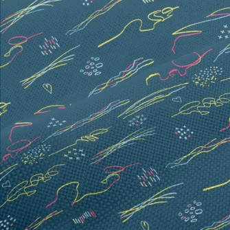 Color Line Graffiti Performance Linen