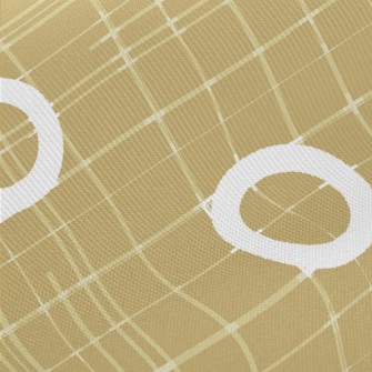 Simple Circle Pattern Twill