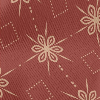 Chinese Abstract Pattern Standard Corduroy