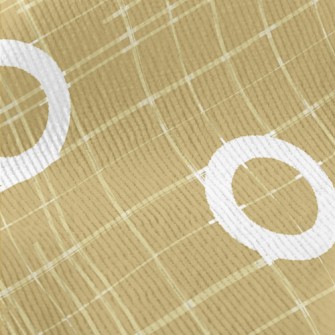 Simple Circle Pattern Standard Corduroy