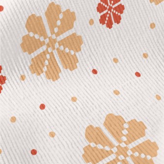 Hand Painted Flowers Standard Corduroy