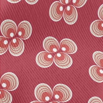 Modern Circle Decoration Standard Corduroy