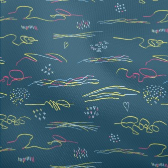 Color Line Graffiti Dobby