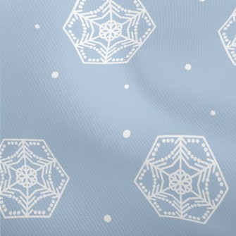 Octagonal Snowflake Pattern Dobby