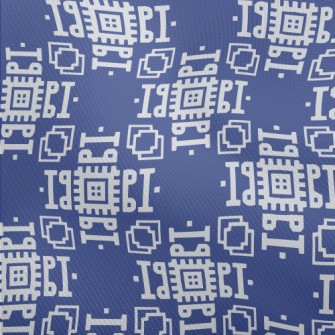 Geometric Mosaic Pattern Dobby