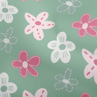 Graffiti Cute Flowers Dobby