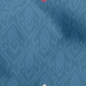 Flower Decorative Pattern Micro Fleece