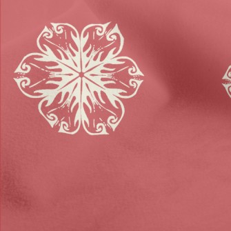 Creative Retro Snowflakes Micro Fleece