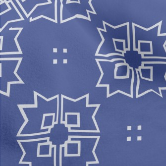 Geometric Mosaic Micro Fleece