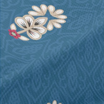 Flower Decorative Pattern Piqué