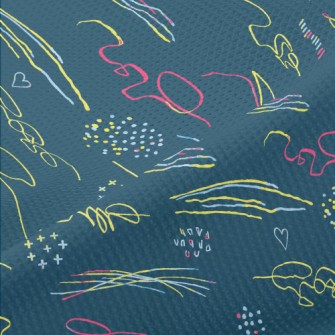 Color Line Graffiti Piqué