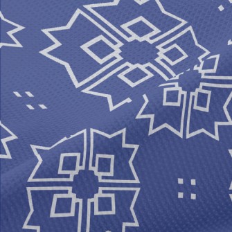 Geometric Mosaic Piqué