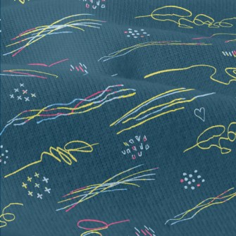 Color Line Graffiti Modern Jersey